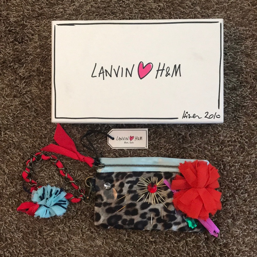 Lanvin 💗 H&M evening bag